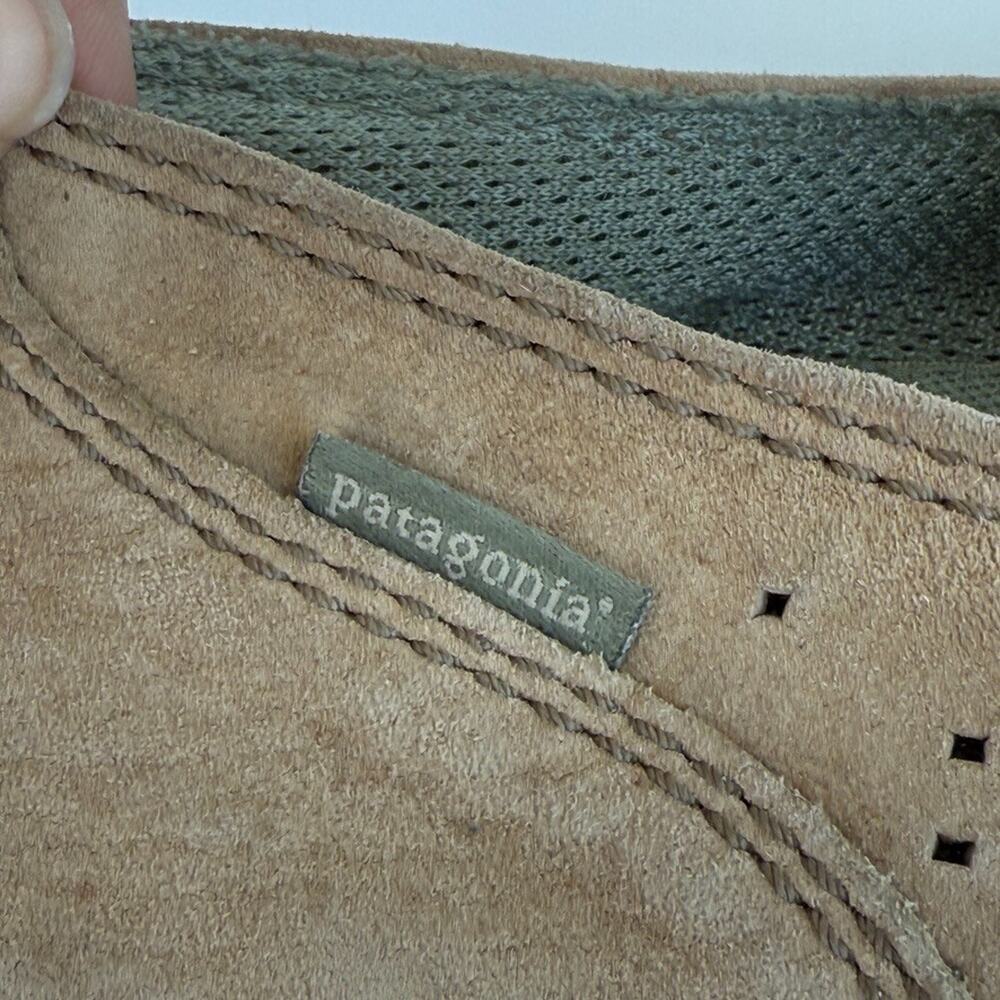 Patagonia Mens Shoes Size 12 Maui Slip On Loafer Perforated Comfort Beige - Picture 11 of 16